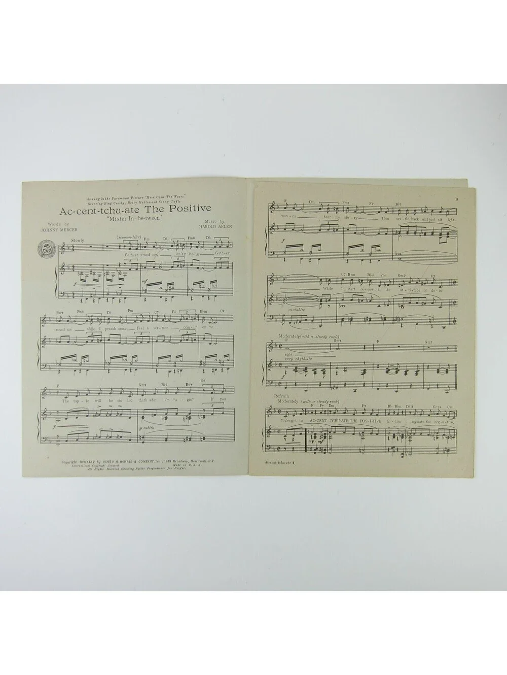 N/A sheet music